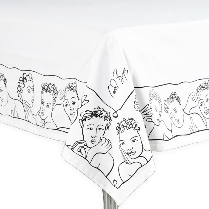 Carrol Boyes Tablecloths Carrol Boyes Well Framed Tablecloth 160 x 240cm UTC-WFR-W-240