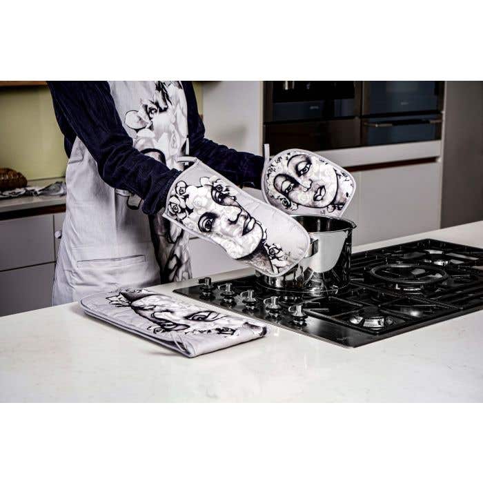 Carrol Boyes Tea Towel Carrol Boyes Pot Holder Succulent Faces UPTH-SFC-PE-BL (7437258555481)