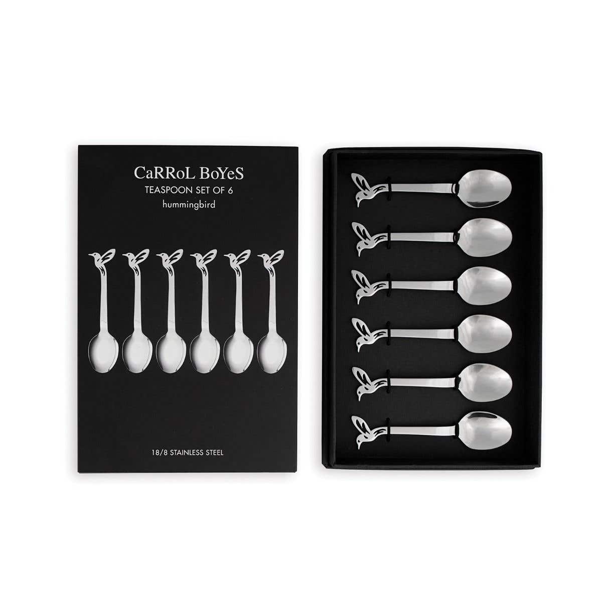 Carrol Boyes Teaspoon Carrol Boyes Hummingbird Teaspoon Set Of 6 (7750263570521)