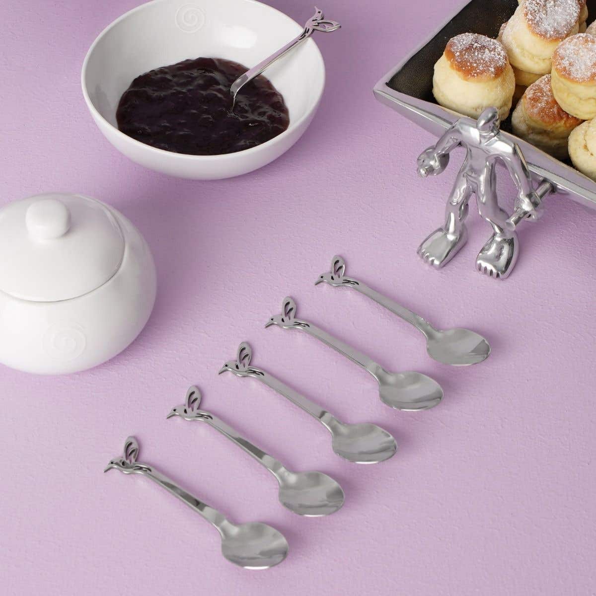 Carrol Boyes Teaspoon Carrol Boyes Hummingbird Teaspoon Set Of 6 (7750263570521)
