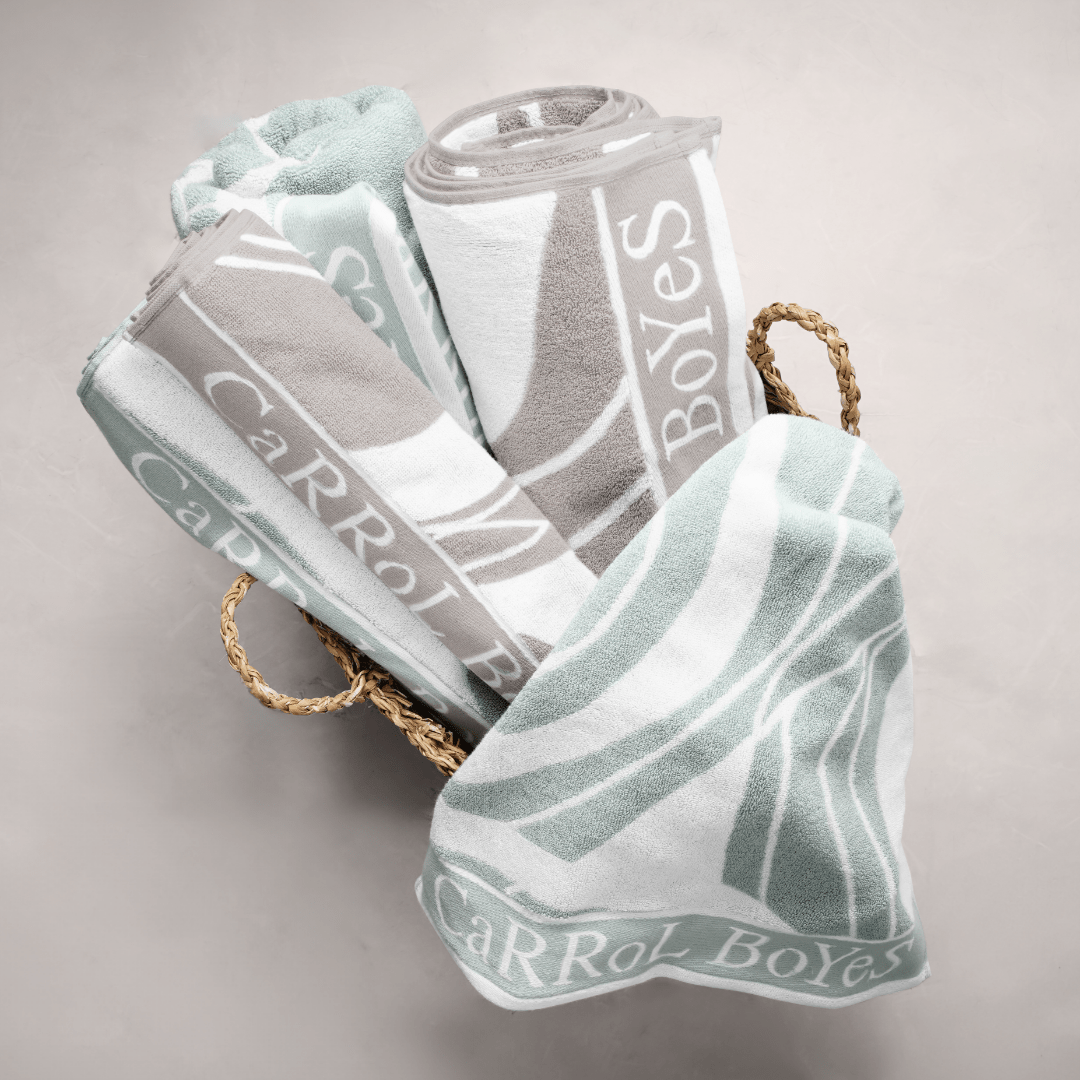 Carrol Boyes TOWEL Carrol Boyes Bath Sheet Oasis Blue UBS-OAS-BU