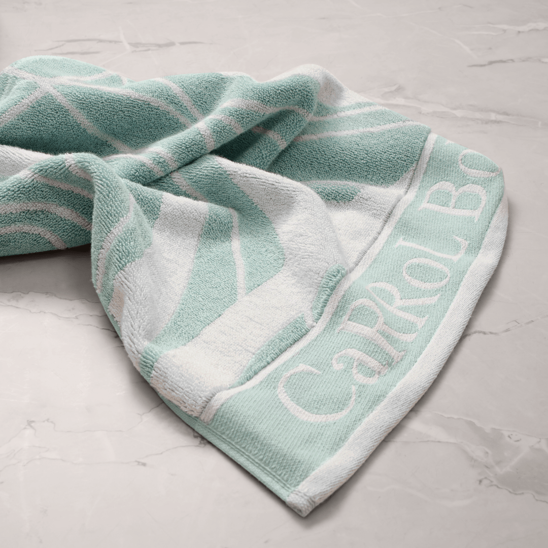 Carrol Boyes TOWEL Carrol Boyes Bath Sheet Oasis Blue UBS-OAS-BU