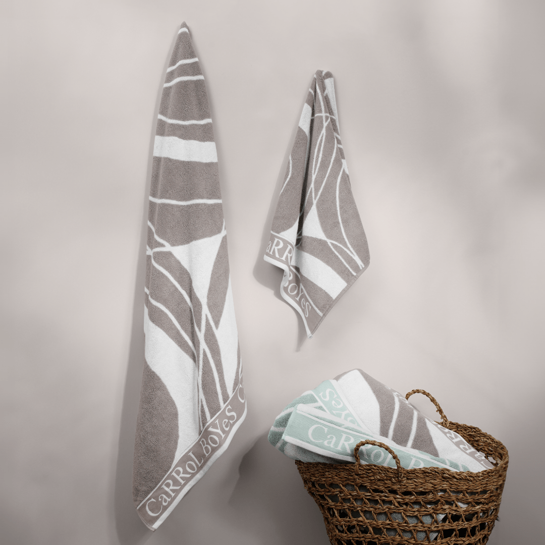 Carrol Boyes TOWEL Carrol Boyes Bath Sheet Oasis Silver UBS-OAS-SIL