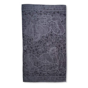 Carrol Boyes TOWEL Carrol Boyes Bath Sheet Serene 160cm x 90cm Charcoal UBS-SRN-CHAR
