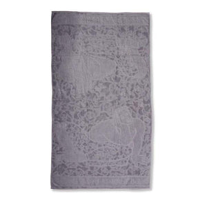 Carrol Boyes TOWEL Carrol Boyes Bath Sheet Serene 160cm x 90cm Light Grey UBS-SRN-LG
