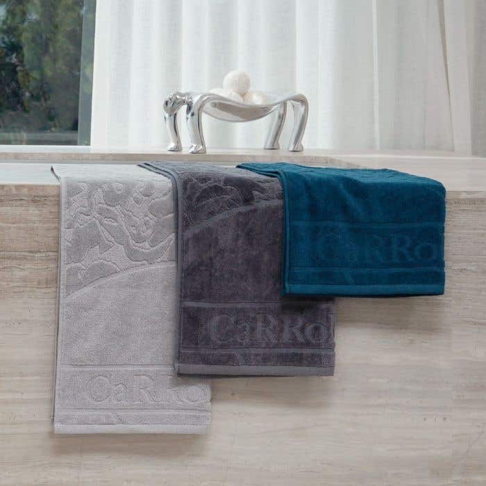 Carrol Boyes TOWEL Carrol Boyes Bath Sheet Serene 160cm x 90cm Navy UBS-SRN-NAV
