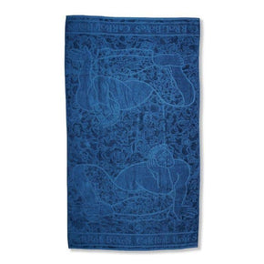 Carrol Boyes TOWEL Carrol Boyes Bath Sheet Serene 160cm x 90cm Navy UBS-SRN-NAV