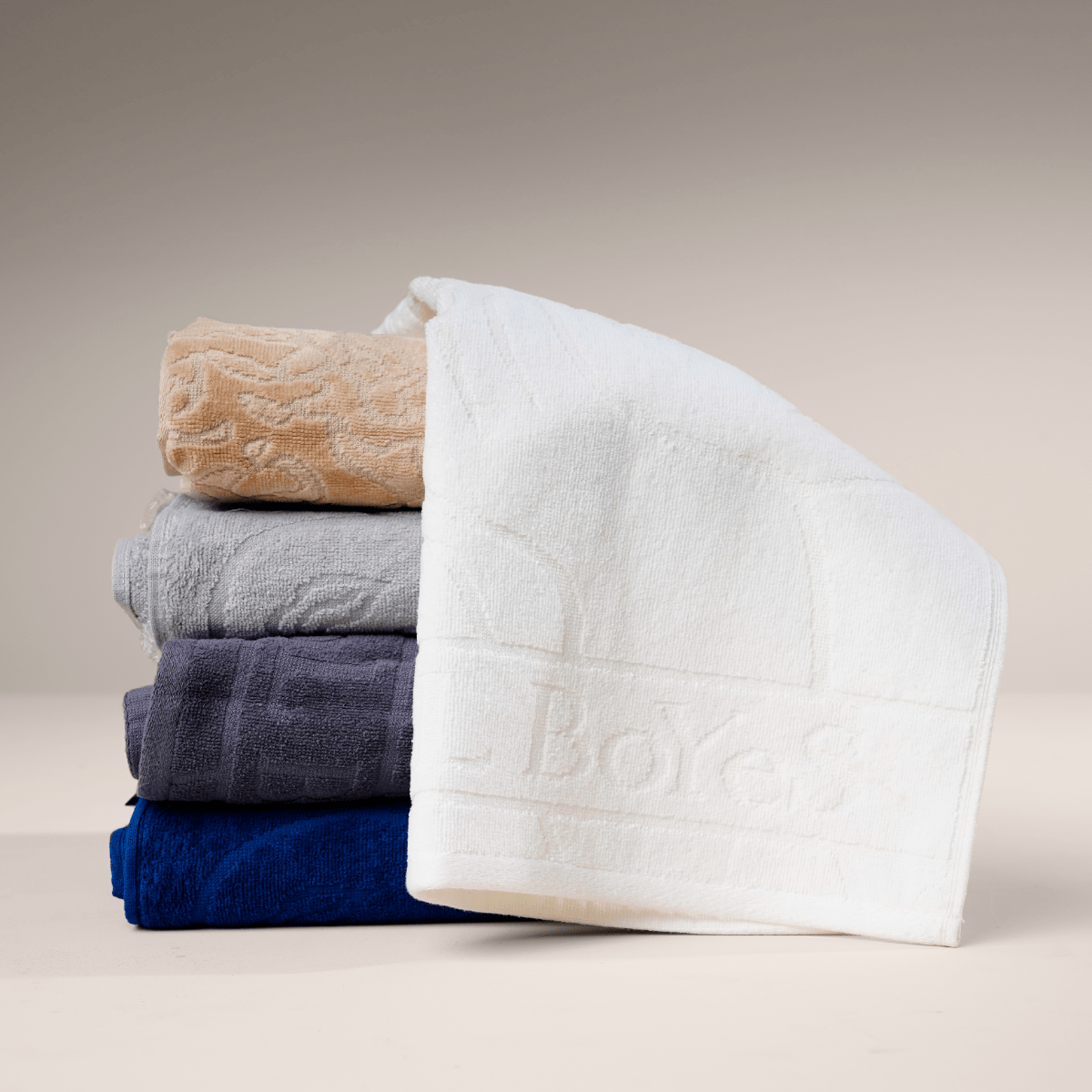 Carrol Boyes TOWEL Carrol Boyes Bath Sheet Serene 160cm x 90cm Taupe UBS-SRN-TAU