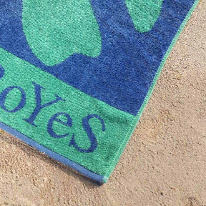 Carrol Boyes TOWEL Carrol Boyes Beach Towel Lacuna Green/Blue UBT-LCN-GR-BU