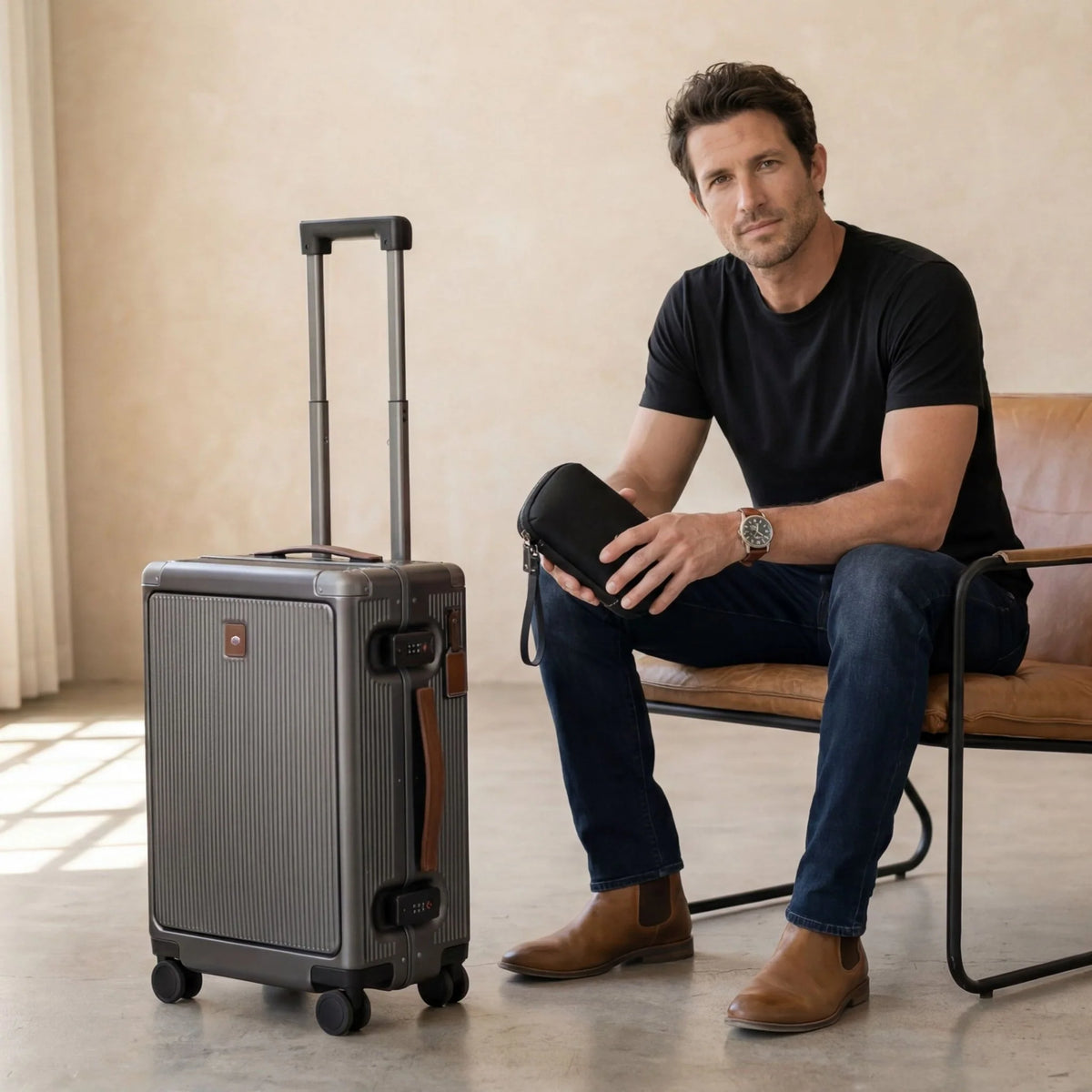 Jekyll and Hide Compact Carry-On Trolley 55cm-Colt 7750SICOLT