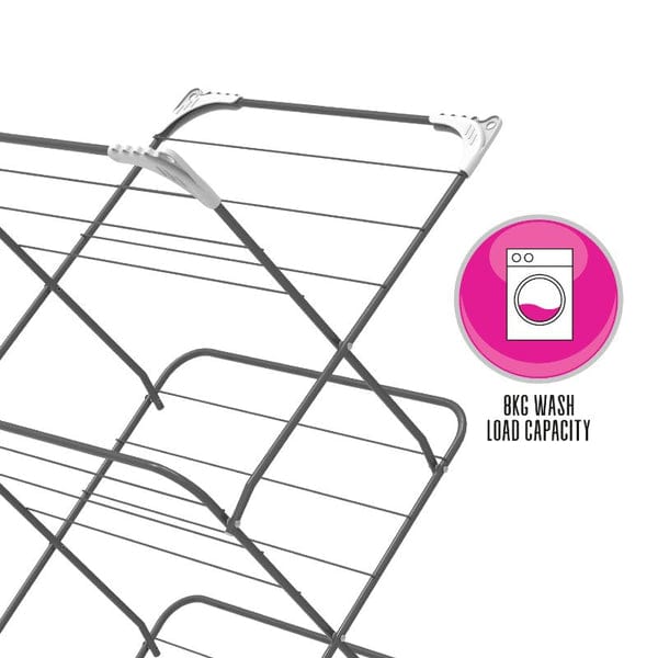 CASA Clothes Dryer Casa 3 Tier Expanding Clothes Dryer 11.5 Meter CLAIR115 (4723326779481)