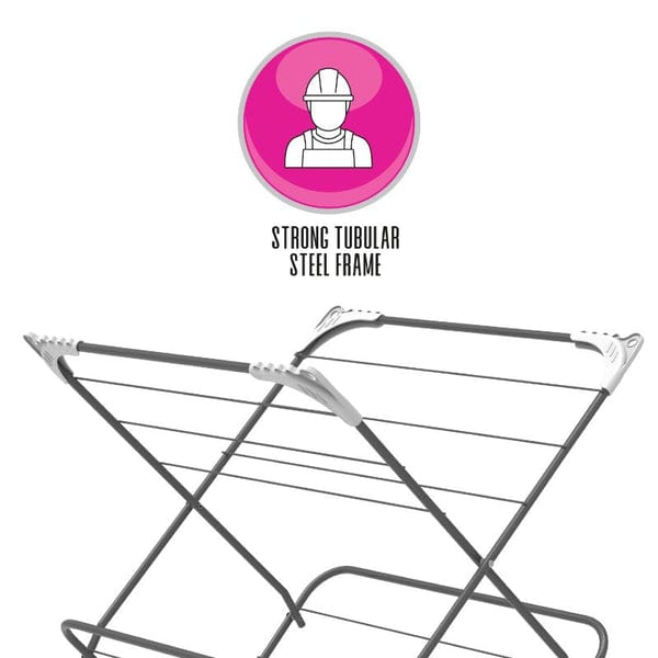 CASA Clothes Dryer Casa 3 Tier Expanding Clothes Dryer 11.5 Meter CLAIR115 (4723326779481)