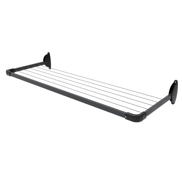 CASA CLOTHES LINE Casa 10 Line Single Fold Down Wall Mounted Clothesline 22m CLFDSG (4708928356441)