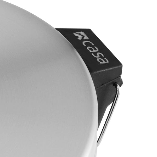 CASA DUST BIN Casa Roma 20L Stainless Steel Pedal Bin Silver KB7035-20LS (7616093945945)