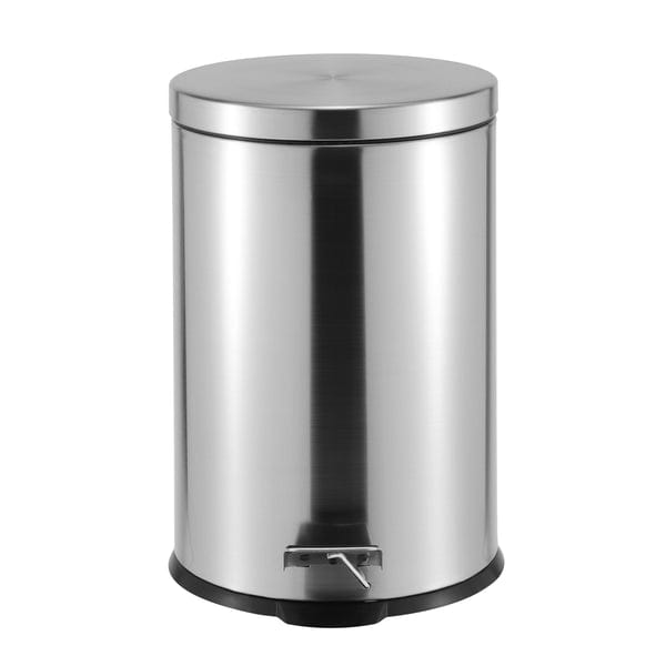 CASA DUST BIN Casa Roma 20L Stainless Steel Pedal Bin Silver KB7035-20LS (7616093945945)
