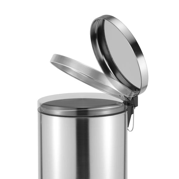 CASA DUST BIN Casa Roma 20L Stainless Steel Pedal Bin Silver KB7035-20LS (7616093945945)