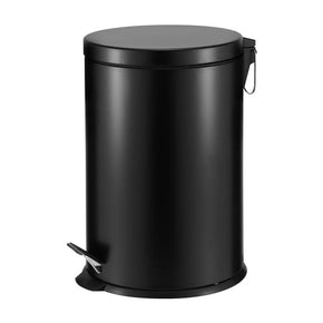 CASA DUST BIN Casa Roma 20L Steel Pedal Bin Black Matte KB7035-20LB (7616070516825)