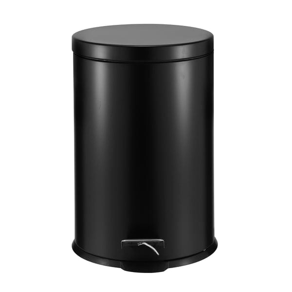 CASA DUST BIN Casa Roma 20L Steel Pedal Bin Black Matte KB7035-20LB (7616070516825)
