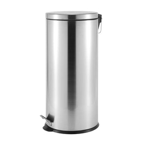 CASA DUST BIN Casa Roma 30L Stainless Steel Pedal Bin Silver KB7035-30LS (7616120356953)