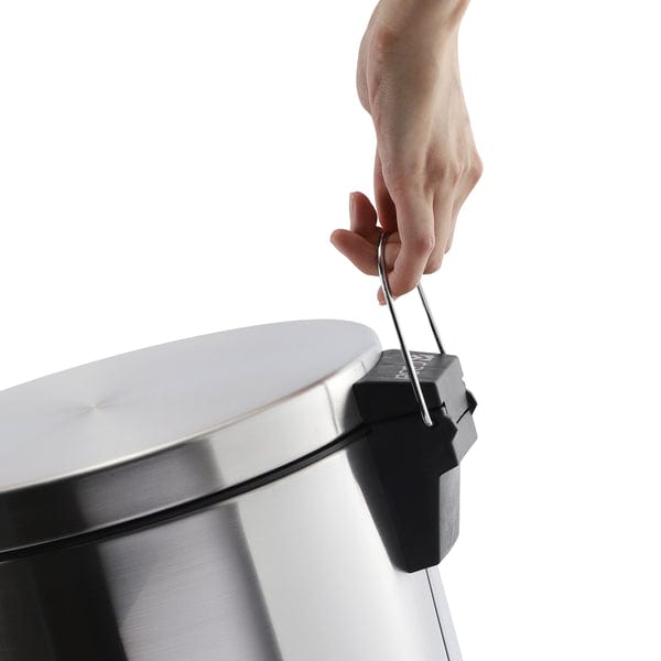 CASA DUST BIN Casa Roma 30L Stainless Steel Pedal Bin Silver KB7035-30LS (7616120356953)