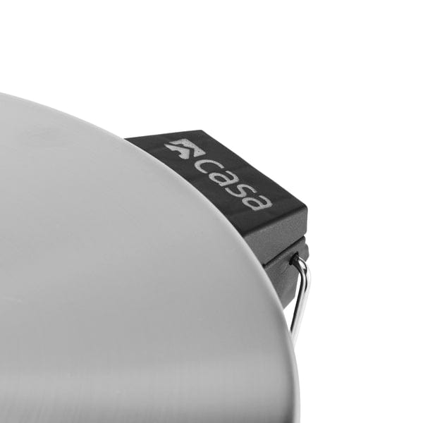 CASA DUST BIN Casa Roma 30L Stainless Steel Pedal Bin Silver KB7035-30LS (7616120356953)