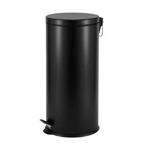 CASA DUST BIN Casa Roma 30L Steel Pedal Bin Black Matte KB7035-30LB (7616105906265)