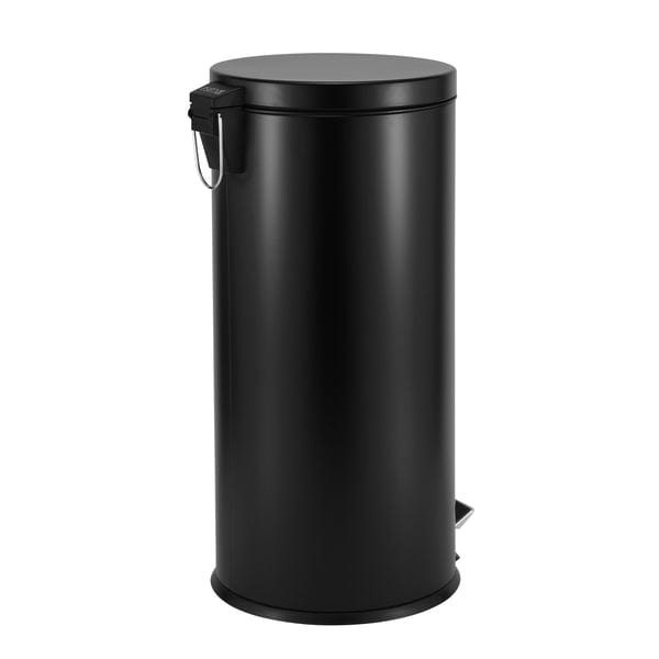 CASA DUST BIN Casa Roma 30L Steel Pedal Bin Black Matte KB7035-30LB (7616105906265)
