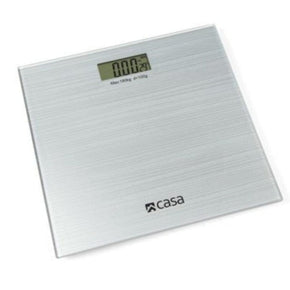 CASA Kitchen SCALE Casa Electronic Sparkle Bathroom Glass Scale Argento CBSGS01A (7242199007321)