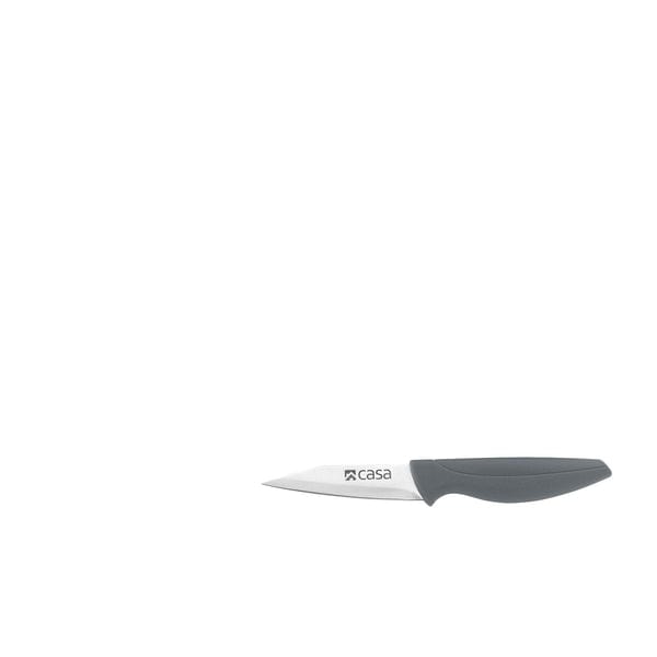 CASA Knife Block Casa Marble Firenze Knife & Block Grey 5 Piece CAKBS21