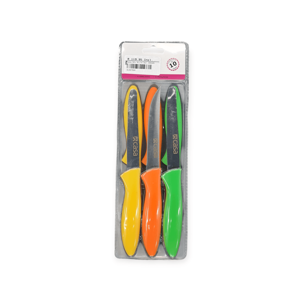 CASA Knife Casa Knife Set 6 Piece CAKS05