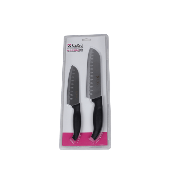 CASA Knife Casa Napoli Santoku Knife Set 2 Piece CAKS04