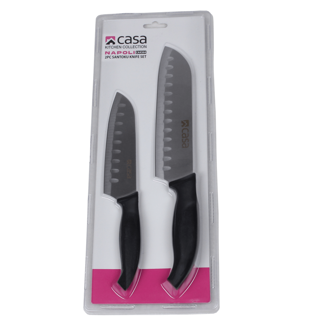 CASA Knife Casa Napoli Santoku Knife Set 2 Piece CAKS04
