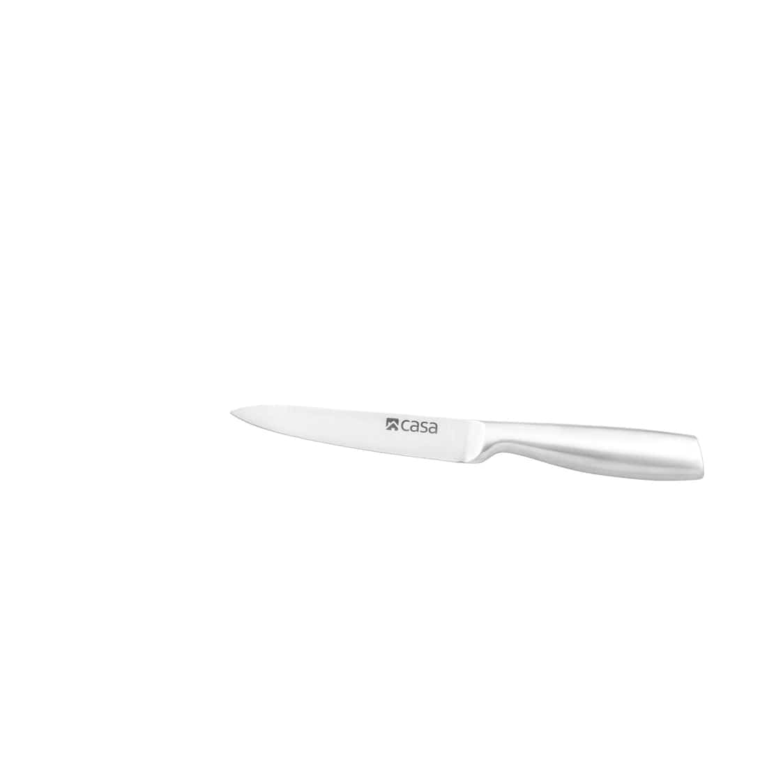 CASA Knife Casa Stainless Steel Palermo Knife Set & Block 6 Piece CAKBS20