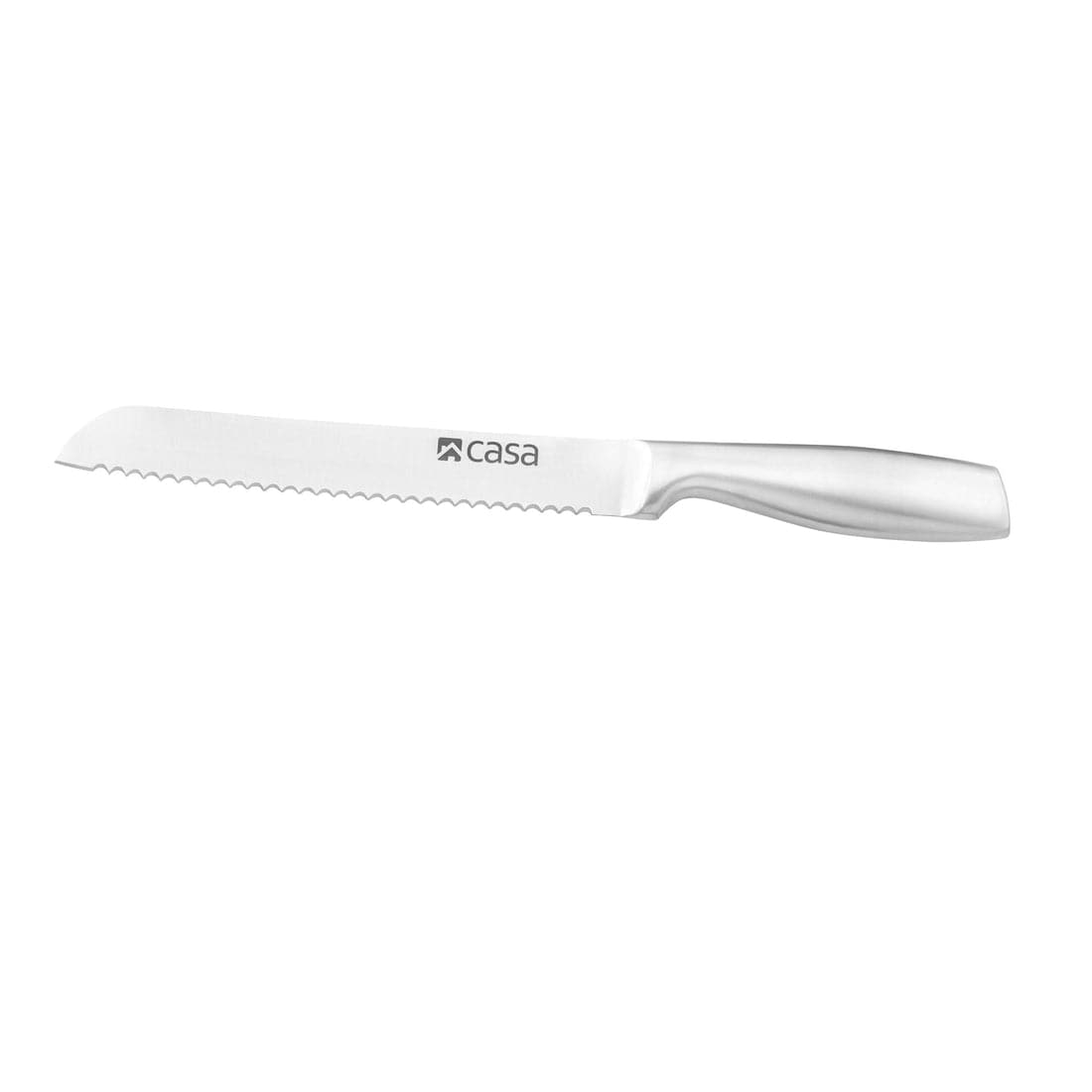 CASA Knife Casa Stainless Steel Palermo Knife Set & Block 6 Piece CAKBS20