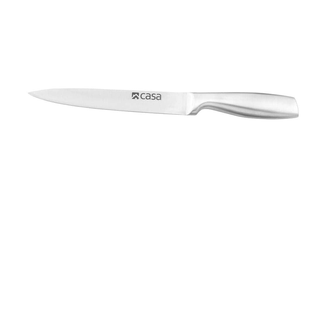 CASA Knife Casa Stainless Steel Palermo Knife Set & Block 6 Piece CAKBS20