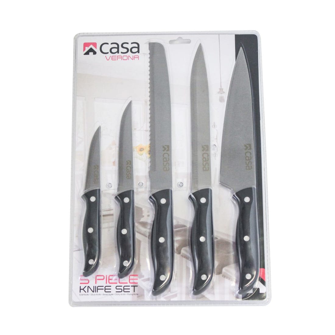 CASA Knife Casa Verona 5 Piece Knife Set CAKS01