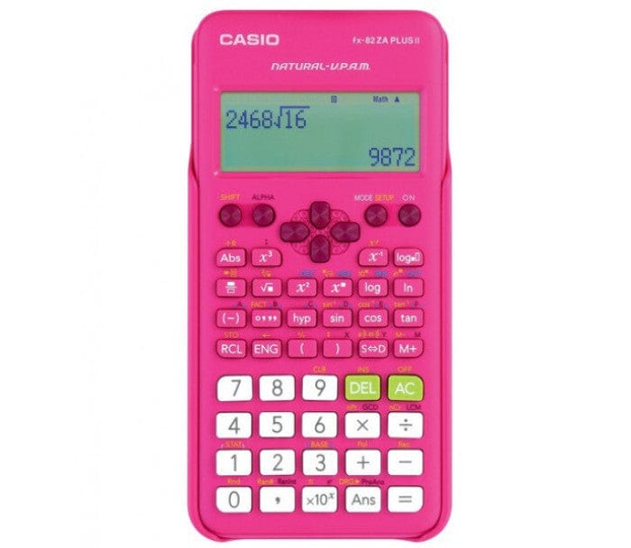 CASIO CALCULATOR Casio Calculator Plus II Scientific Pink FX-82ZA