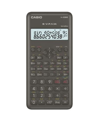 CASIO CALCULATOR Casio FX-82MS-2 2nd Edition Scientific Calculator (7797899821145)