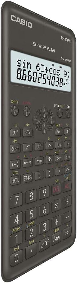 CASIO CALCULATOR Casio FX-82MS-2 2nd Edition Scientific Calculator (7797899821145)