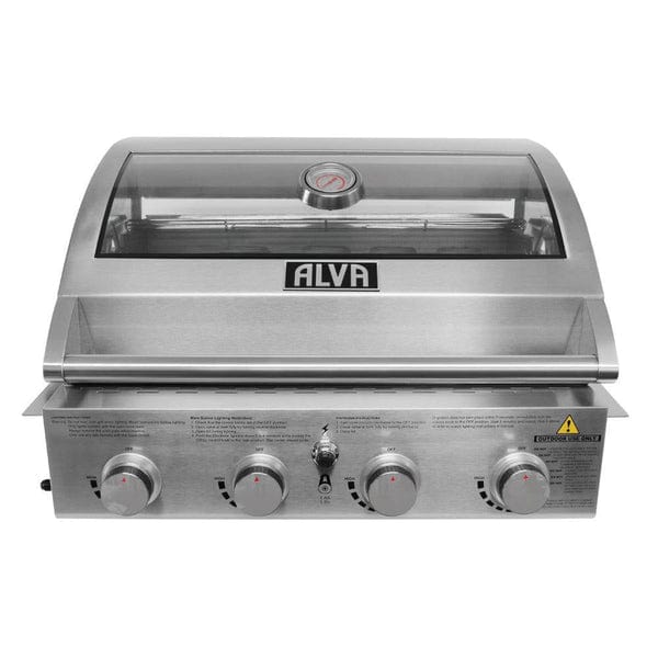 Catering Equipment appliances Alva Mojave 4-Burner Glass Hood Drop-in Gas BBQ GSS4BTT (7436006031449) (7775308742745)