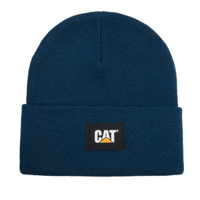 Caterpillar Beanie Caterpillar Cat Cuff Beanie Detroit Blue