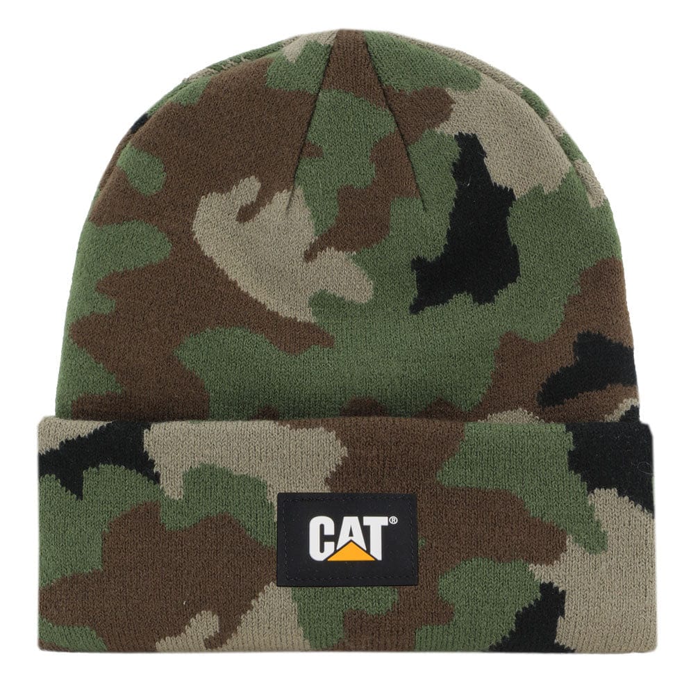 Caterpillar Beanie Caterpillar Men's Cat Cuff Beanie Woodland Camo