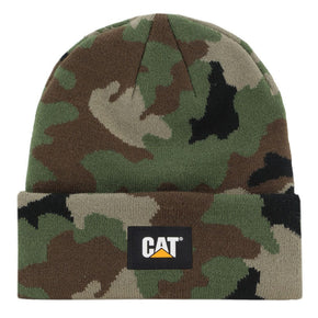 Caterpillar Beanie Caterpillar Men's Cat Cuff Beanie Woodland Camo
