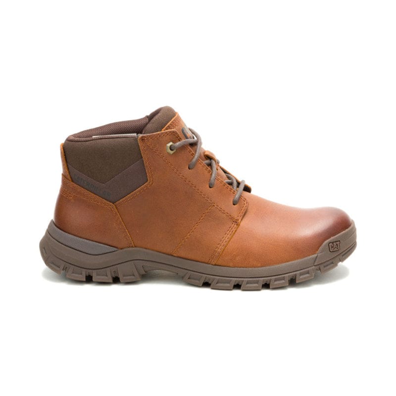 Caterpillar Boots 6 Caterpillar Threshold Chukka Burnish Leather Brown