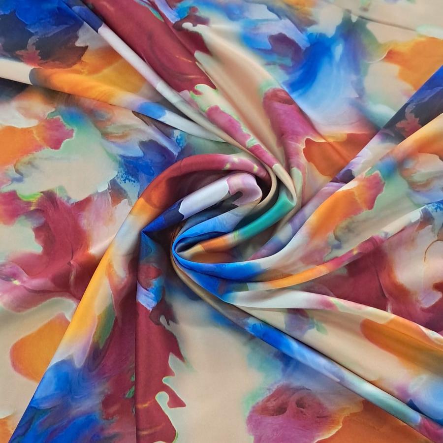 SILKY SATIN Dress Fabrics P3980/4 Armani Silk Digital 150cm (7877953323097)