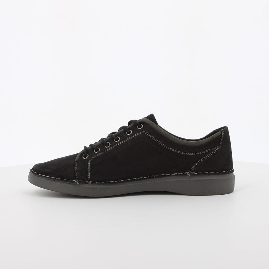 Hush Puppies Casual Shoes Hush Puppies Keano Black Waxy Nubuck (7796490272857)