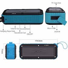W-KING Portable Speaker W-King S20 speaker Waterproof Wireless (4752412311641)