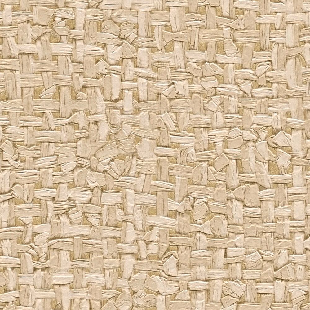 Raffia Straw Wallpaper Roll 0.53m x 10.05m.