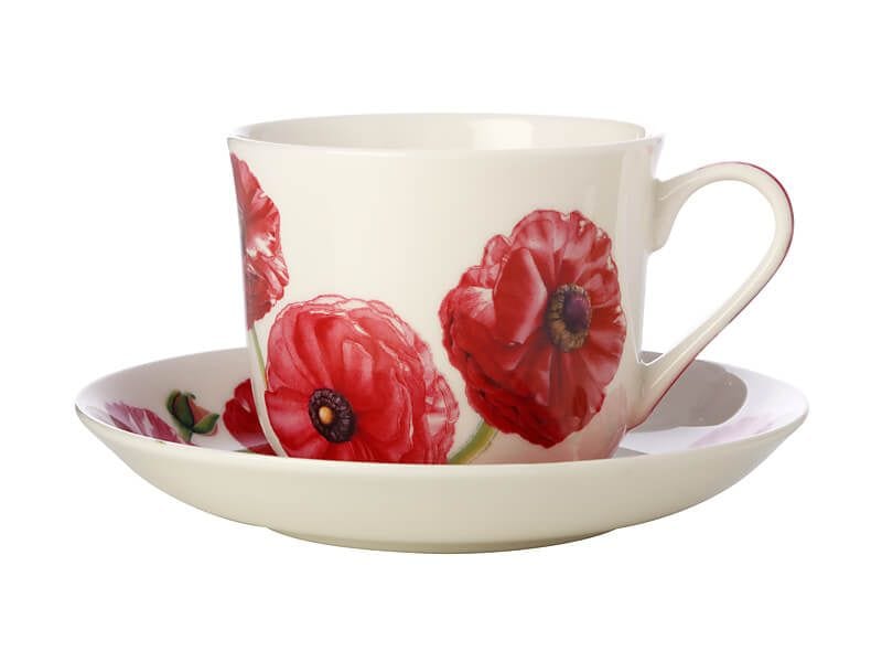 Maxwell & Williams Cup & Saucer Maxwell & Williams Katherine Castle Floriade Breakfast Cup & Saucer 480ML Ranunculus JY0035 (7052169150553)