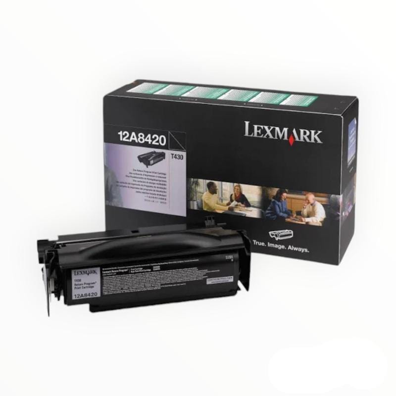 LEXMARK TONER CARTRIDGE Lexmark T430 Cartridge (12A8420) (7805550461017)